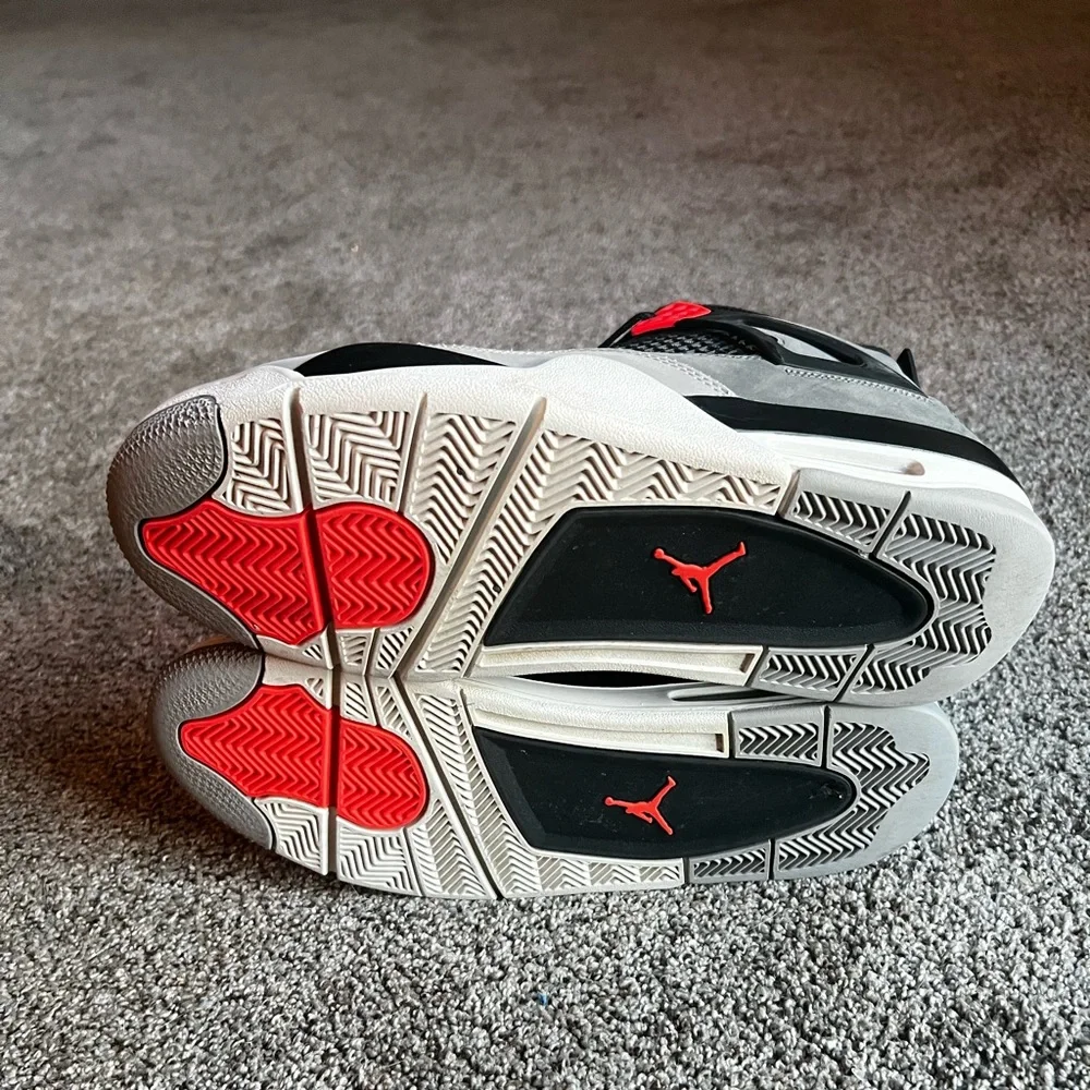Air Jordan 4 Retro “Infrared” 100% Authentic Guaranteed - Picture 7 of 9